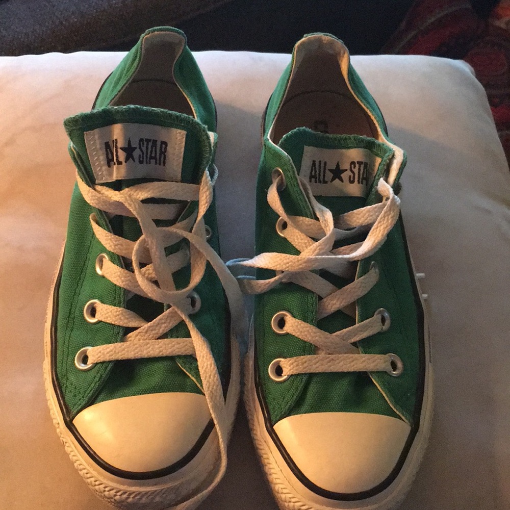 Bright Green Converse